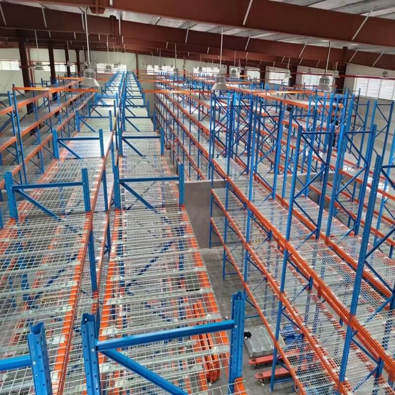 Peran rak gudang pabrik di pabrik