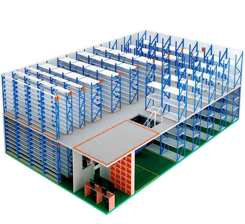 Cara meningkatkan keamanan sistem rak mezzanine